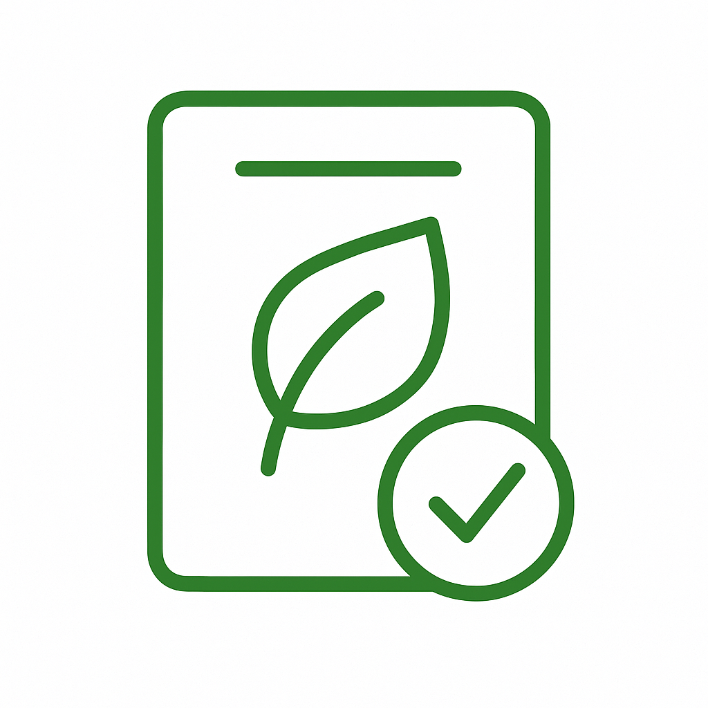 Carbon offset icon