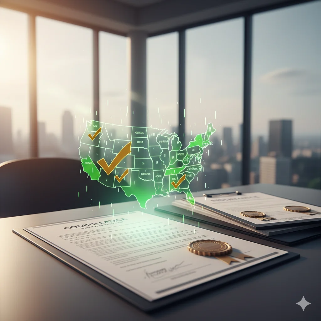 Official compliance documentation representing HempDash's commitment to regulatory verification